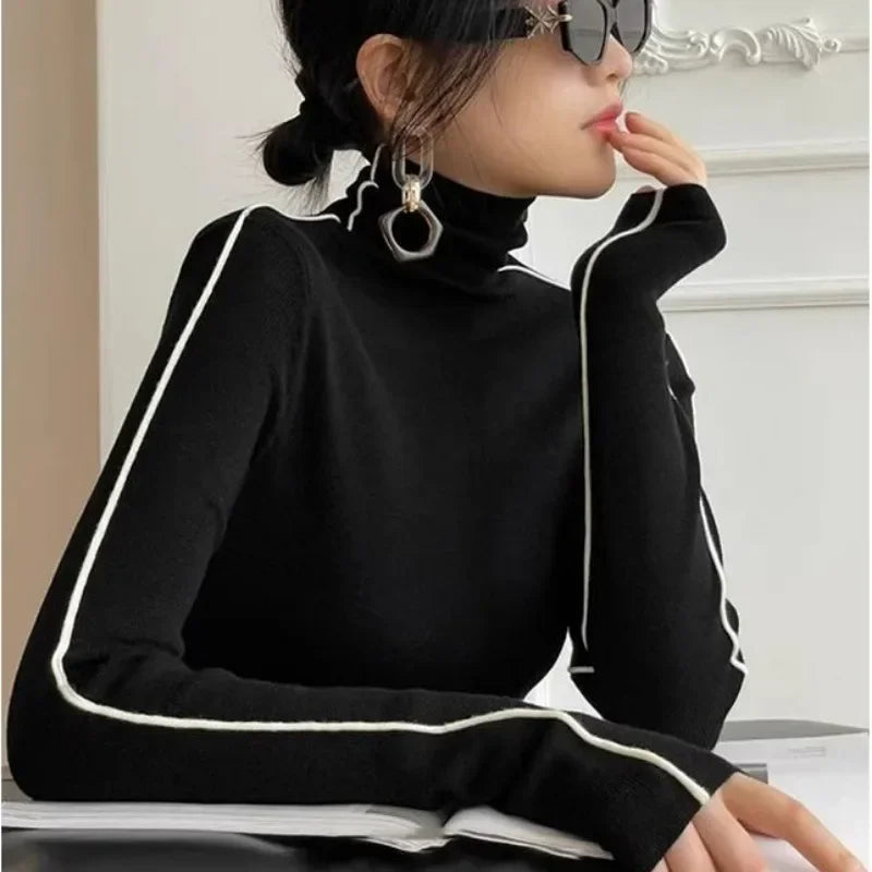 Jersey de cuello alto