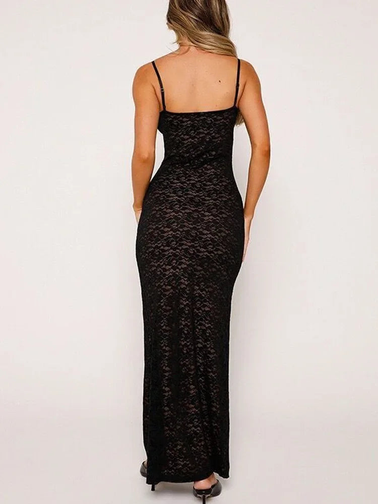 Vestido de encaje Roux