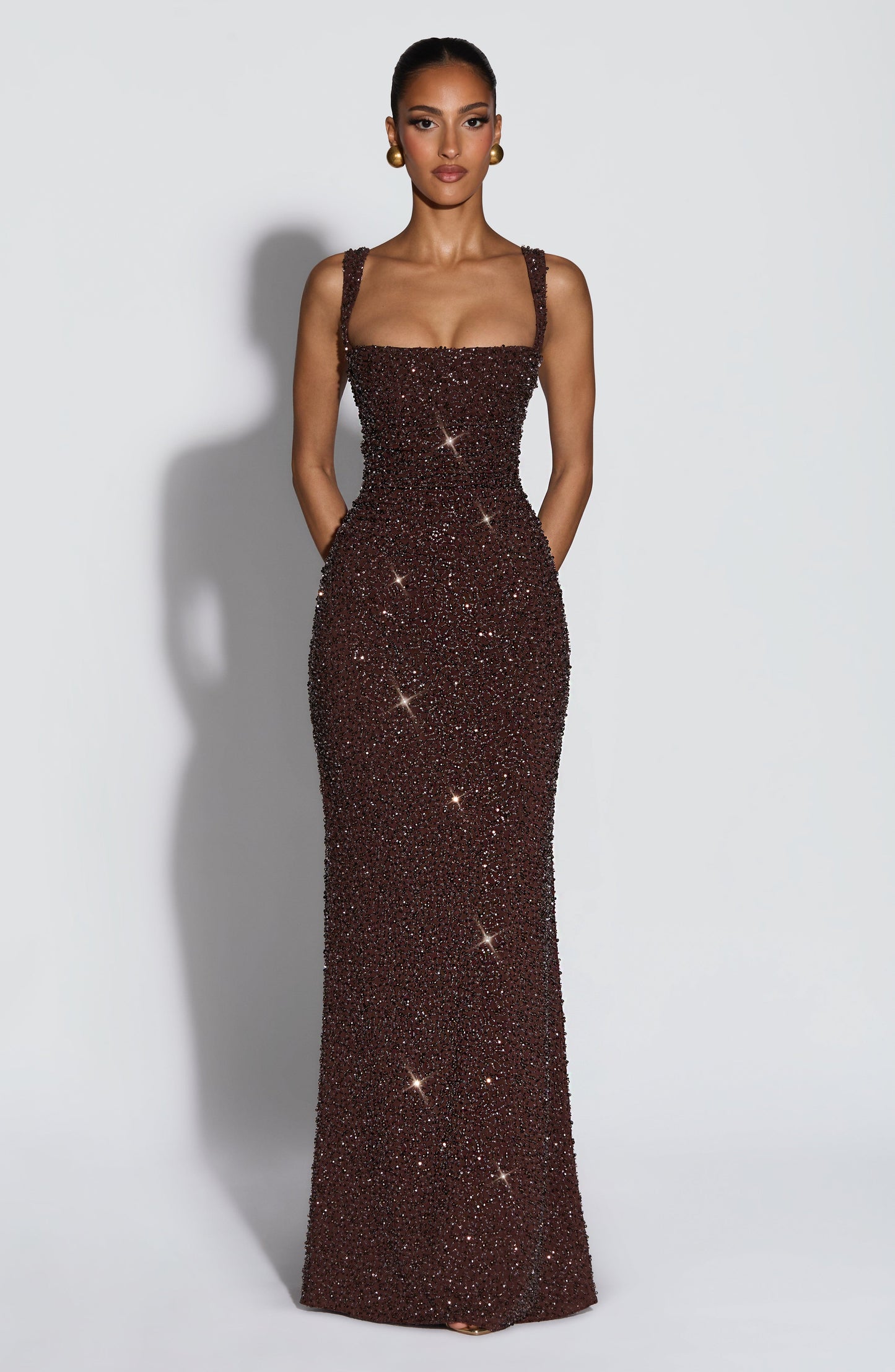 Vestido Calanthe Brillo