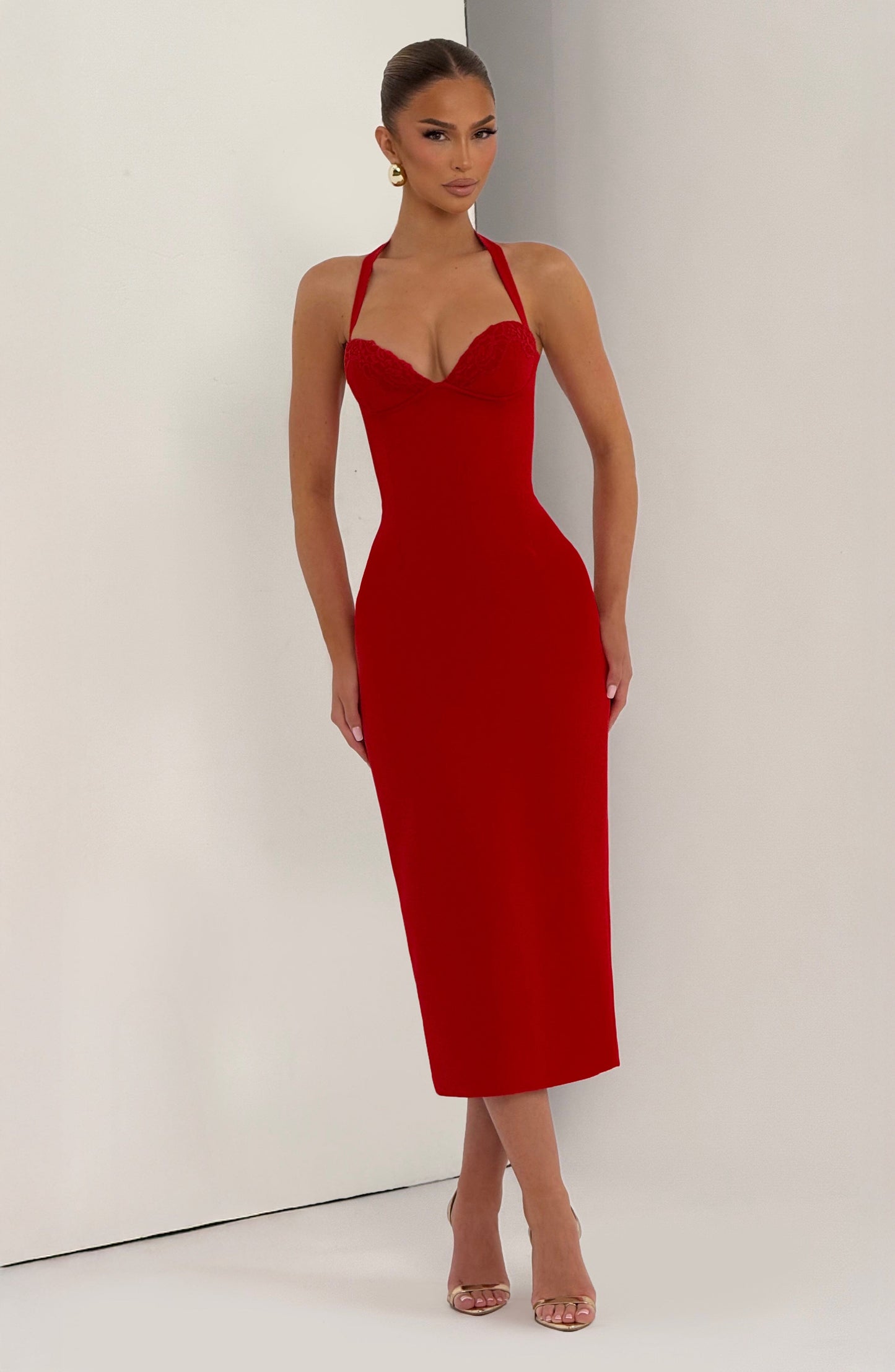Vestido Cassia Rojo