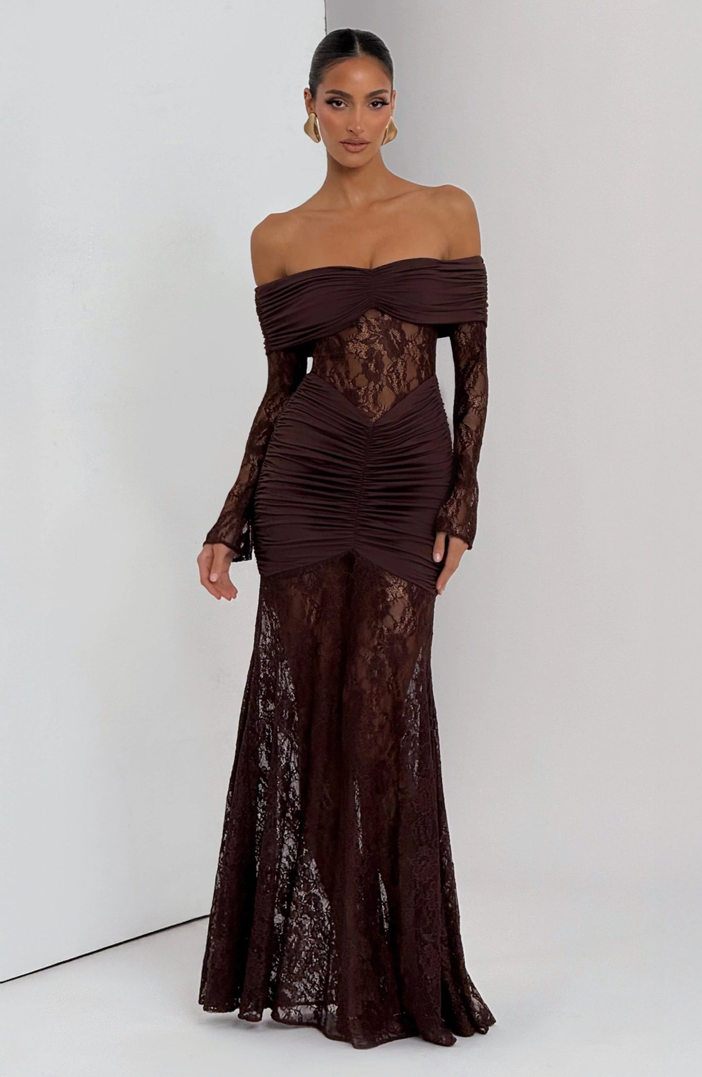 Vestido Dina Marrón
