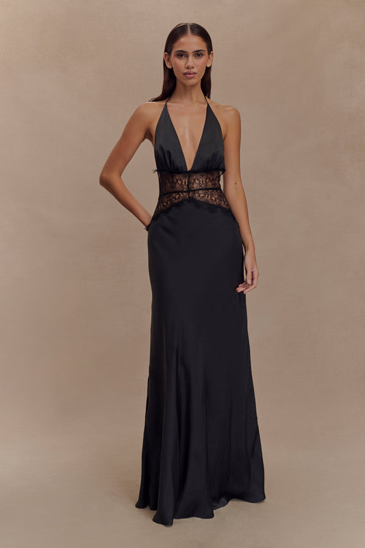 Vestido Leila Encaje Negro