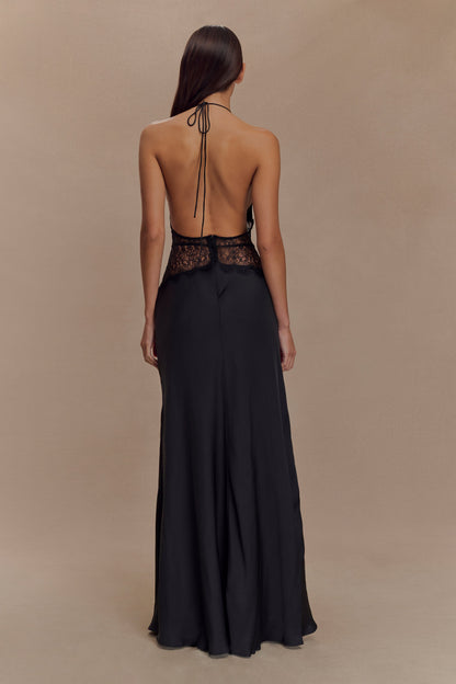 Vestido Leila Encaje Negro