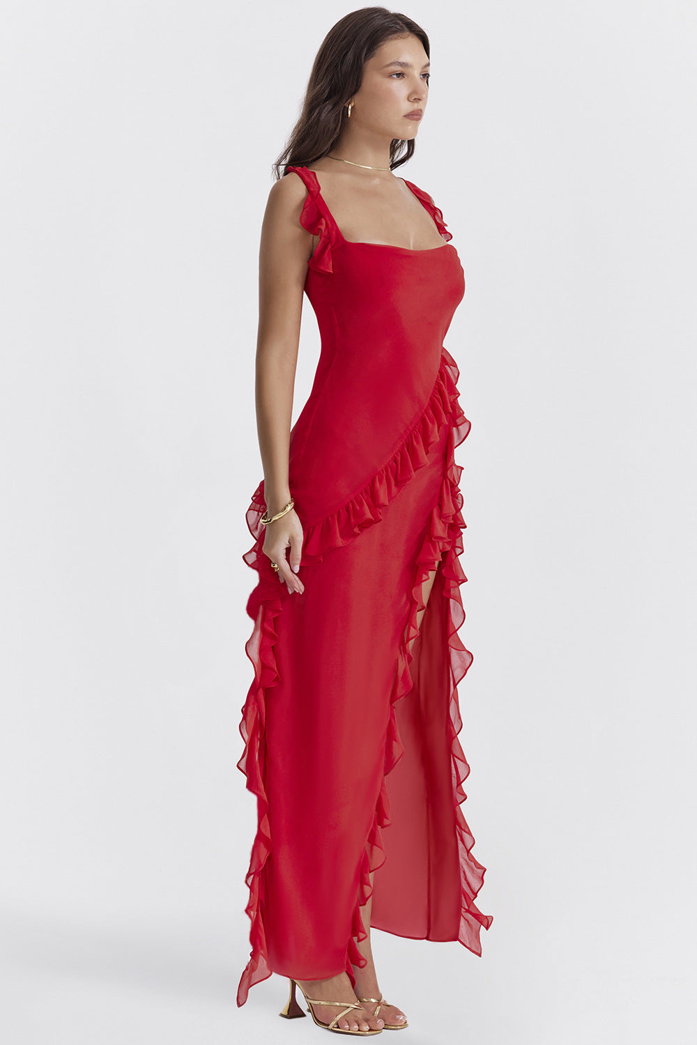 Vestido Amira Rojo