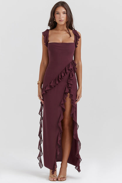Vestido Amira Ciruela