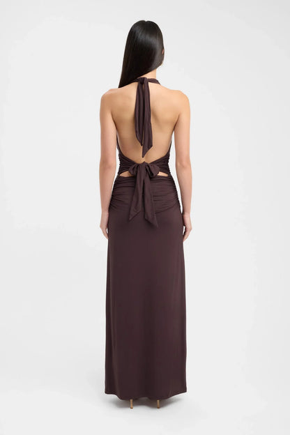 Vestido Leni marrón