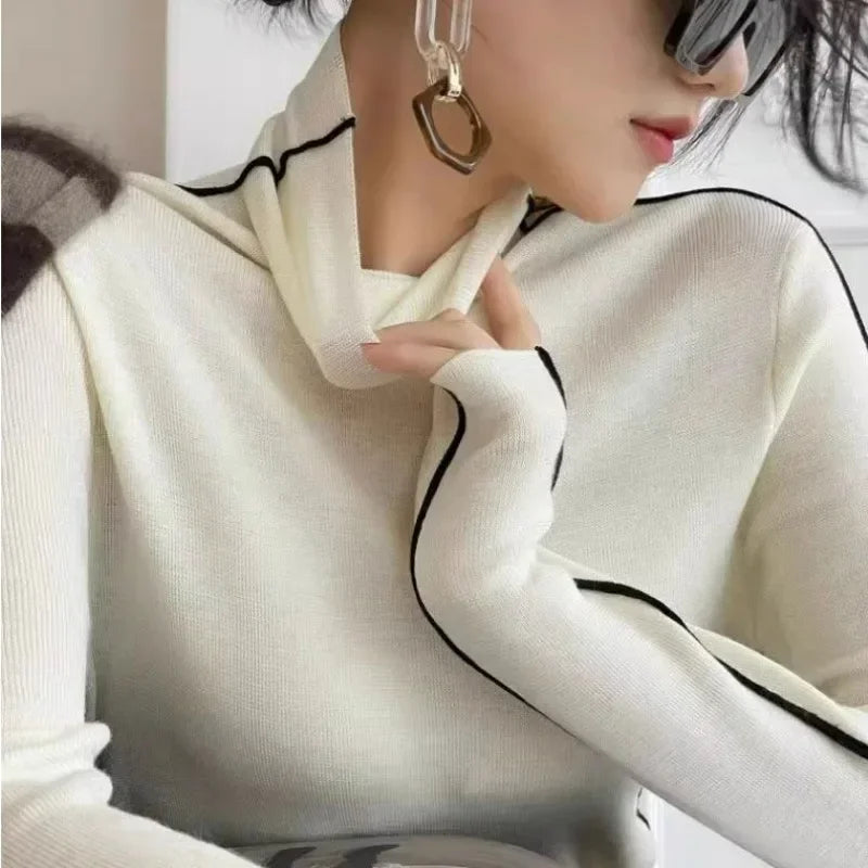 Jersey de cuello alto