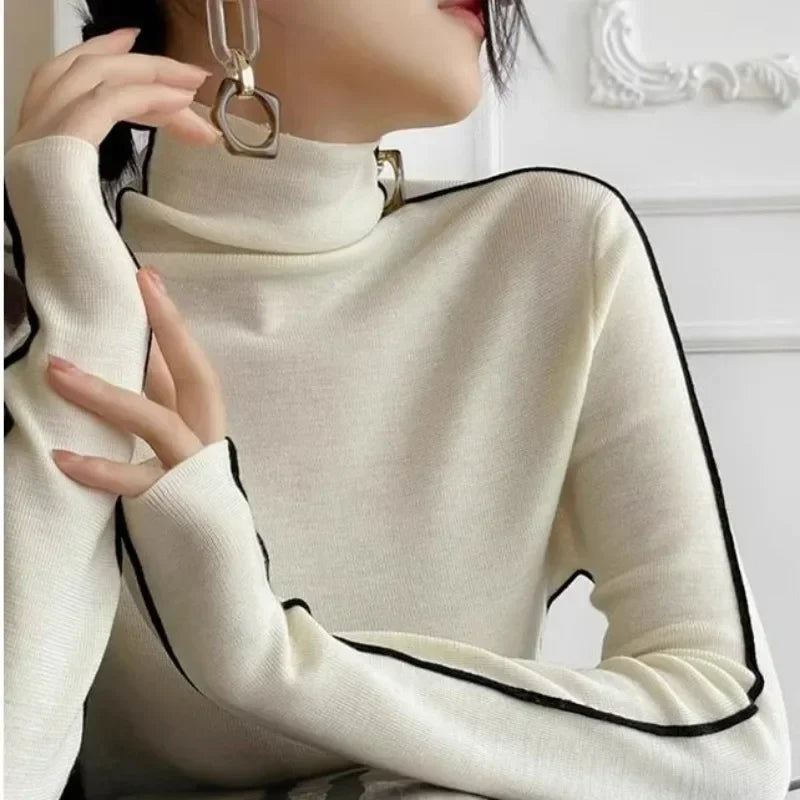 Jersey de cuello alto