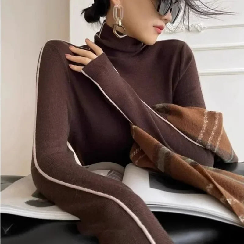 Jersey de cuello alto