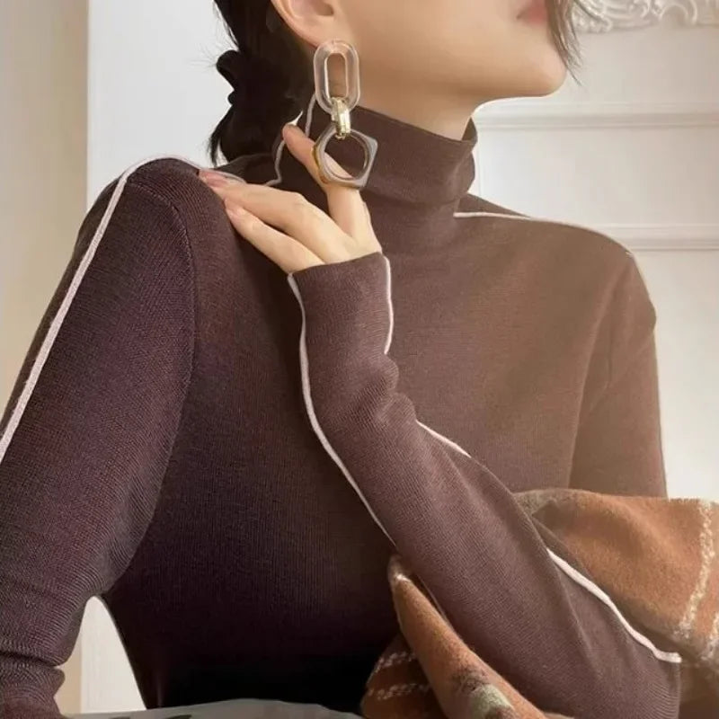 Jersey de cuello alto