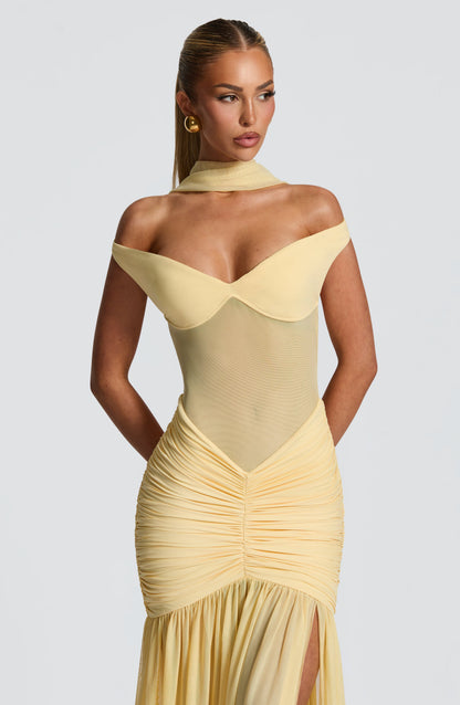 Vestido Alaia Limón