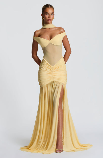 Vestido Alaia Limón