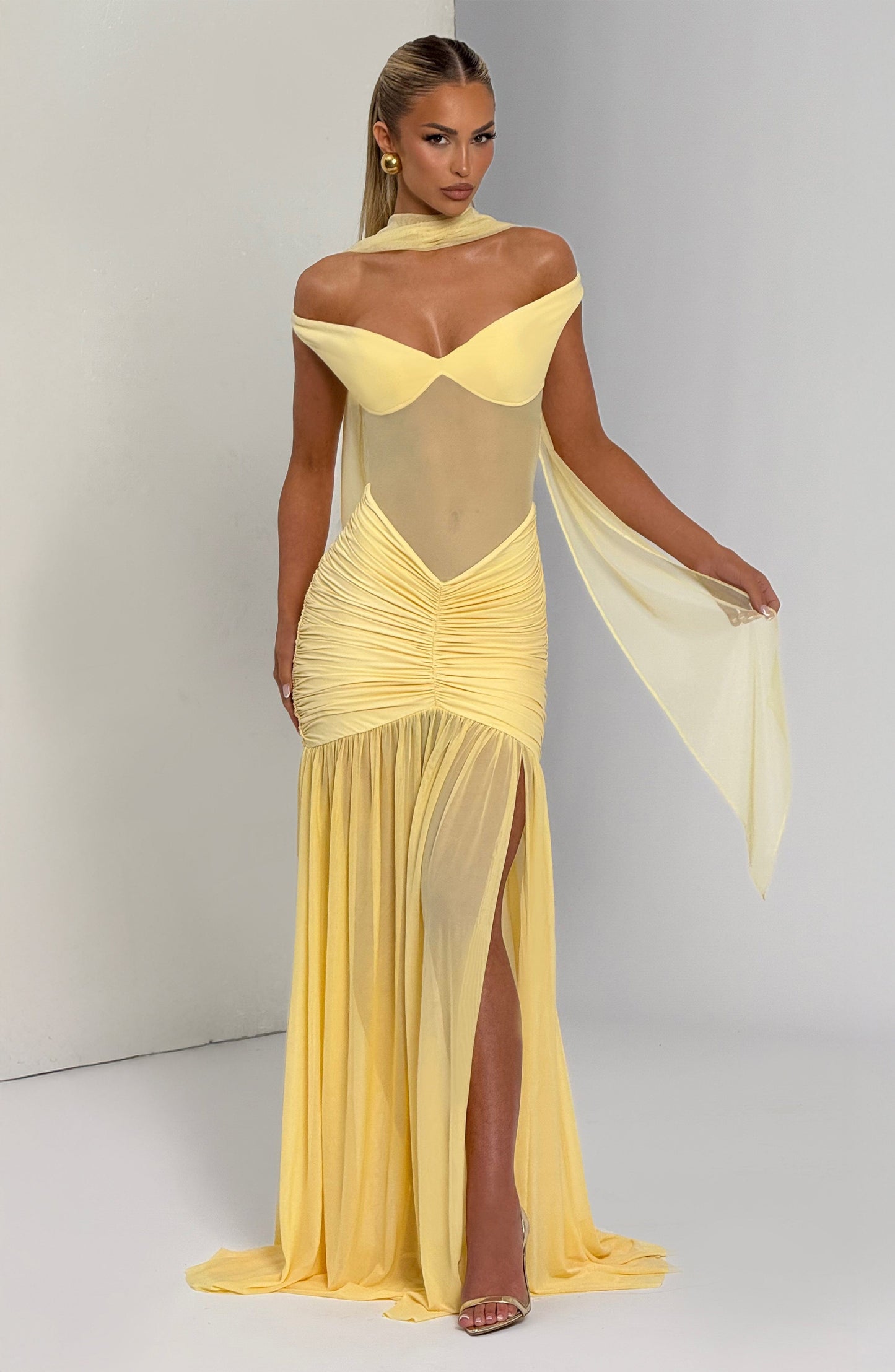 Vestido Alaia Limón