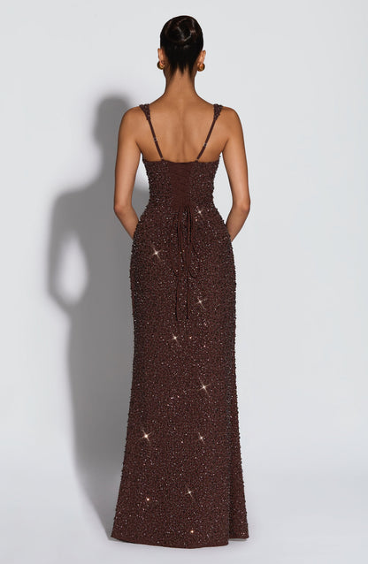 Vestido Calanthe Brillo
