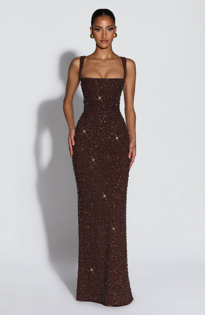 Vestido Calanthe Brillo