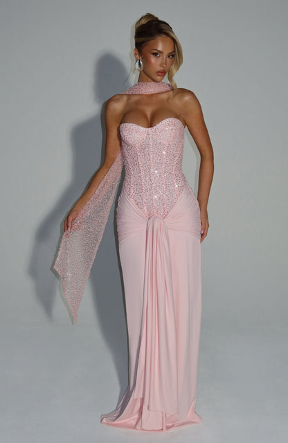 Vestido Carina-Rosa