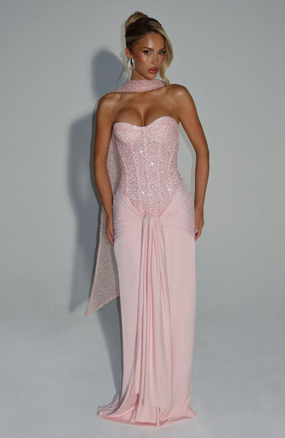 Vestido Carina-Rosa