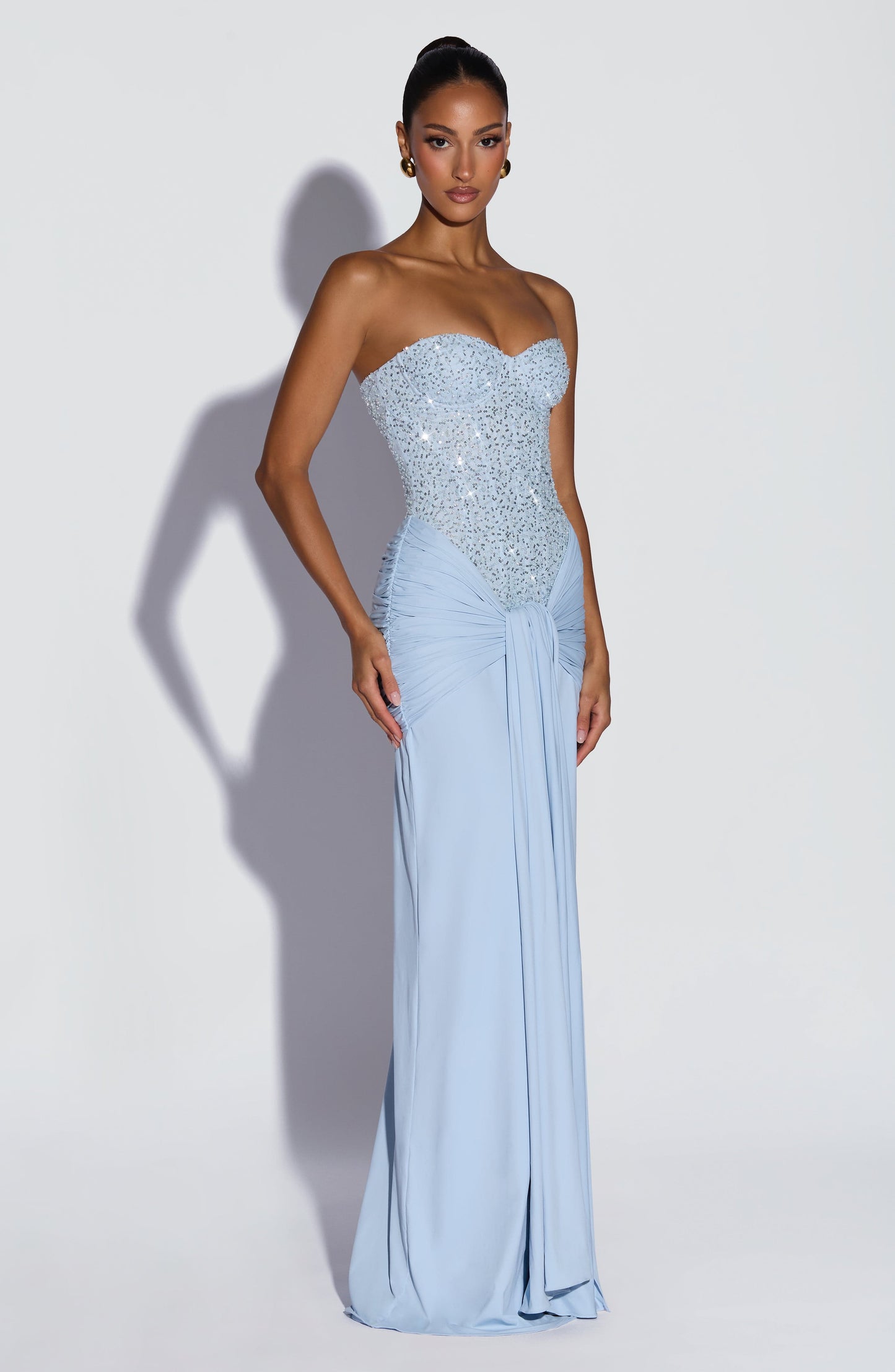 Vestido Carina Azul
