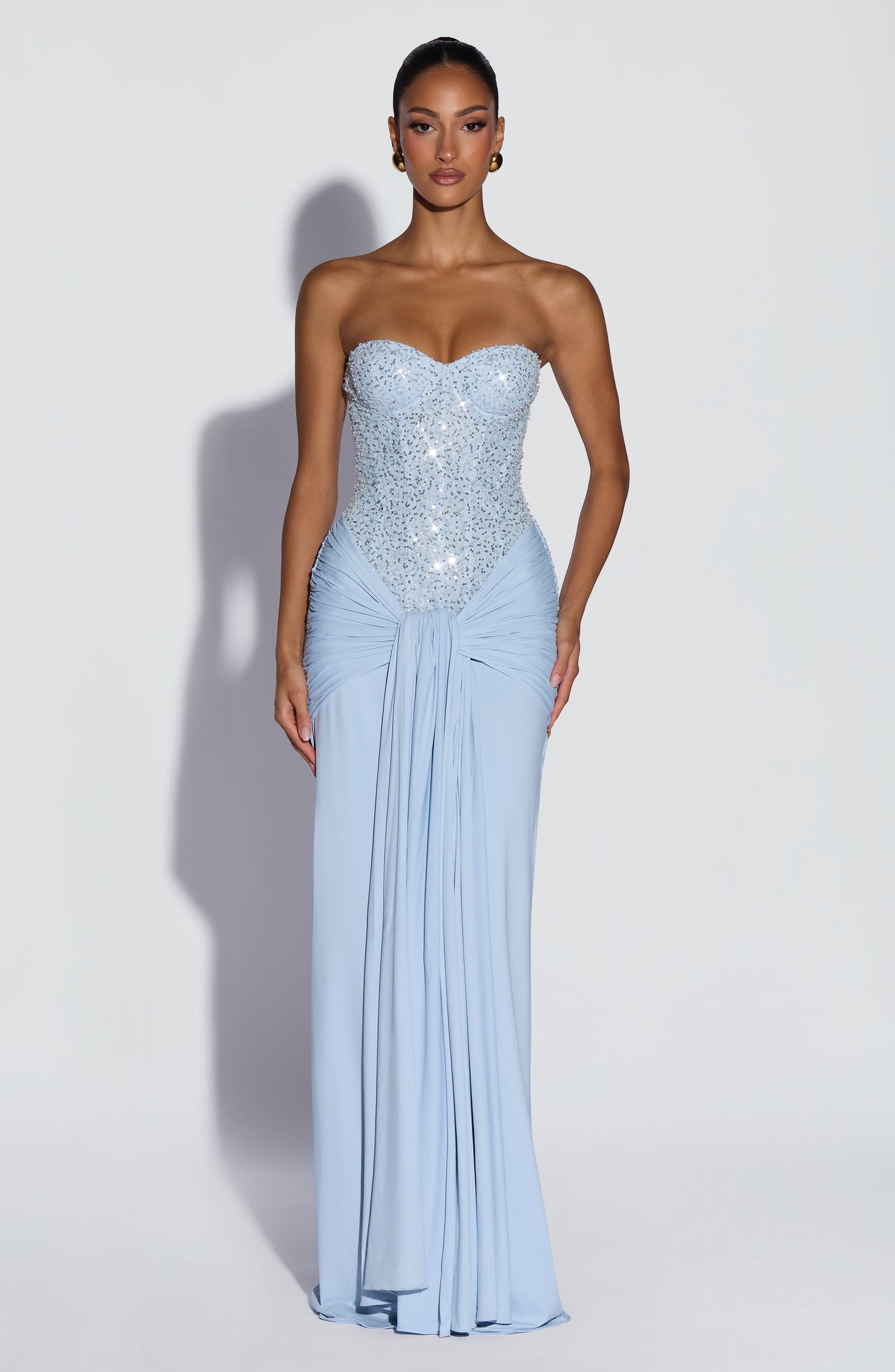 Vestido Carina Azul