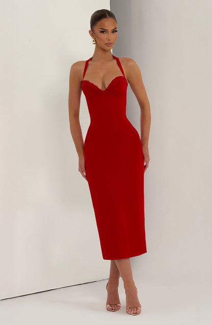 Vestido Cassia Rojo