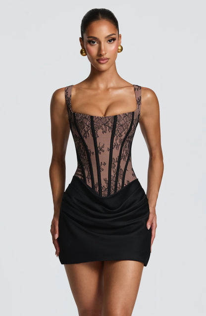 Vestido Cornelia Encaje Negro