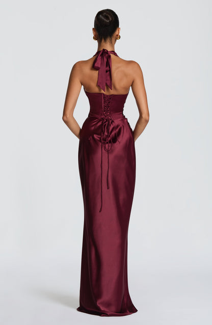 Vestido Elowen- Burdeos