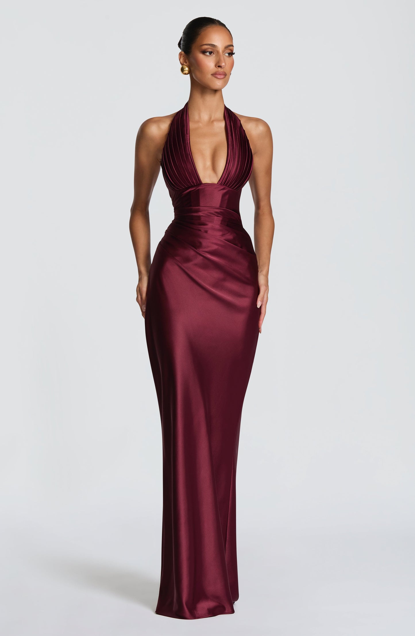 Vestido Elowen- Burdeos
