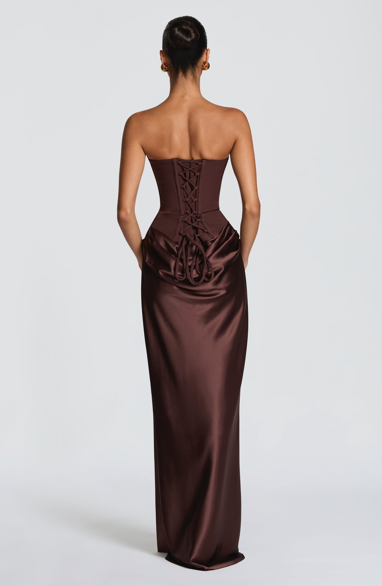 Vestido Maggie-Marrón