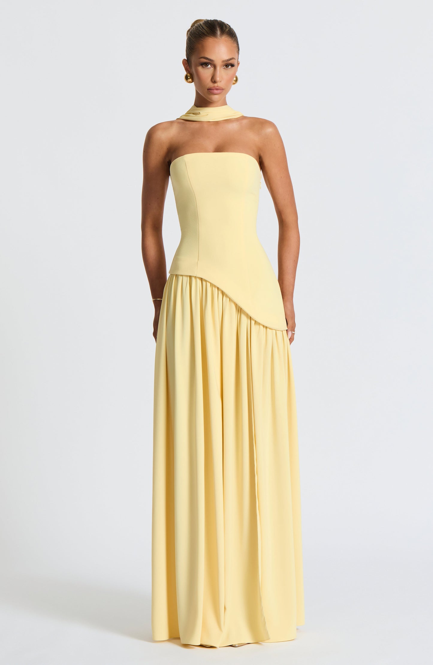 Vestido Maliyah Limón