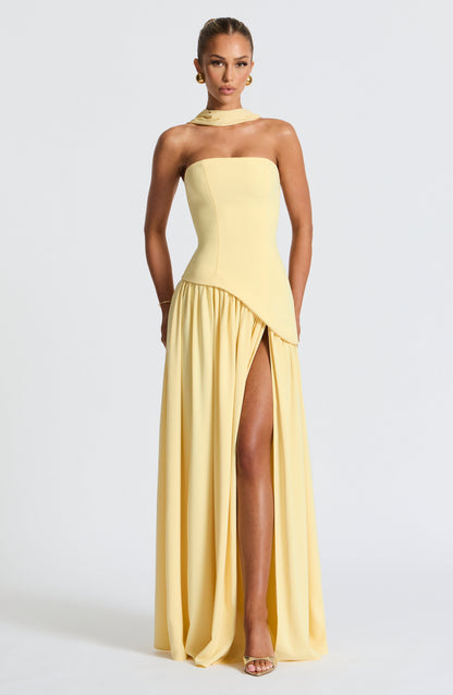 Vestido Maliyah Limón
