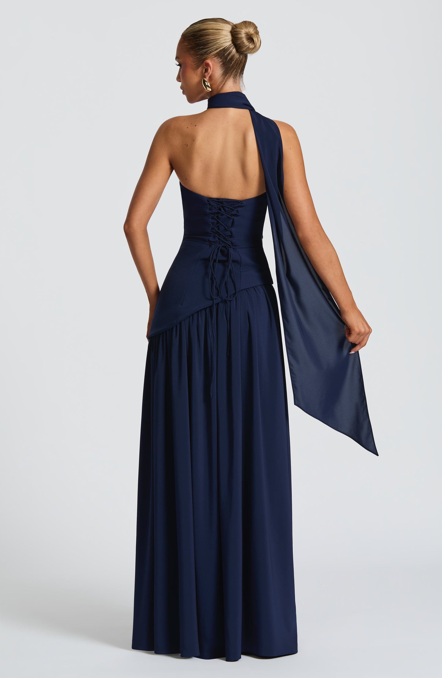 Vestido Maliyah Azul Marino