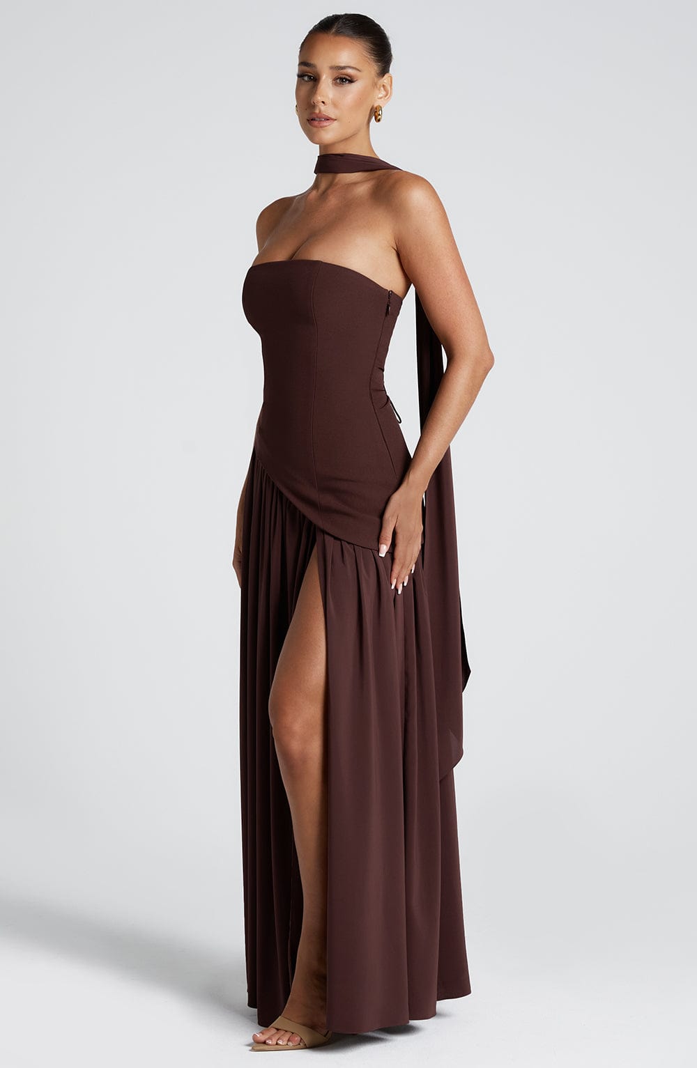 Vestido Maliyah Marrón
