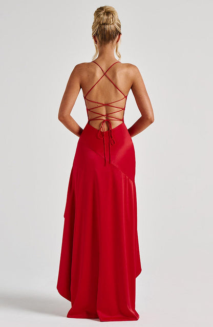 Vestido Samira Rojo