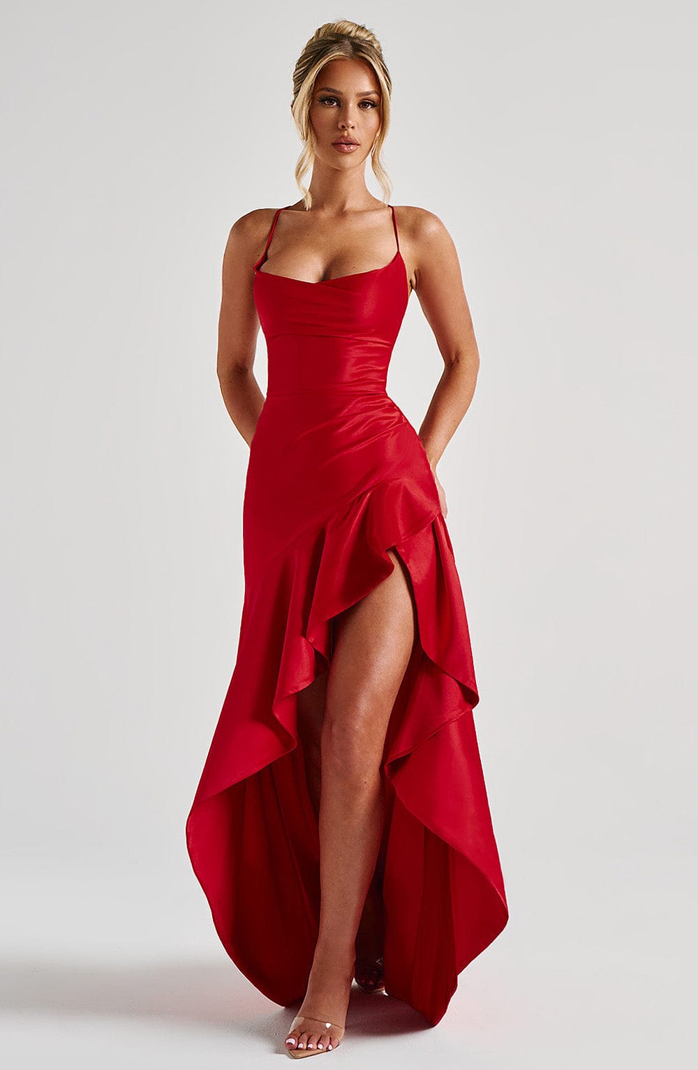Vestido Samira Rojo