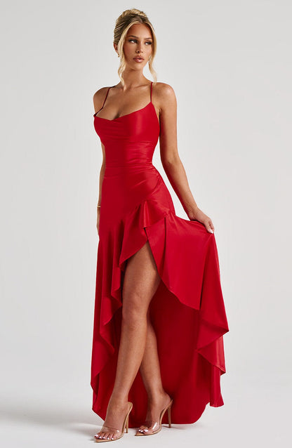 Vestido Samira Rojo