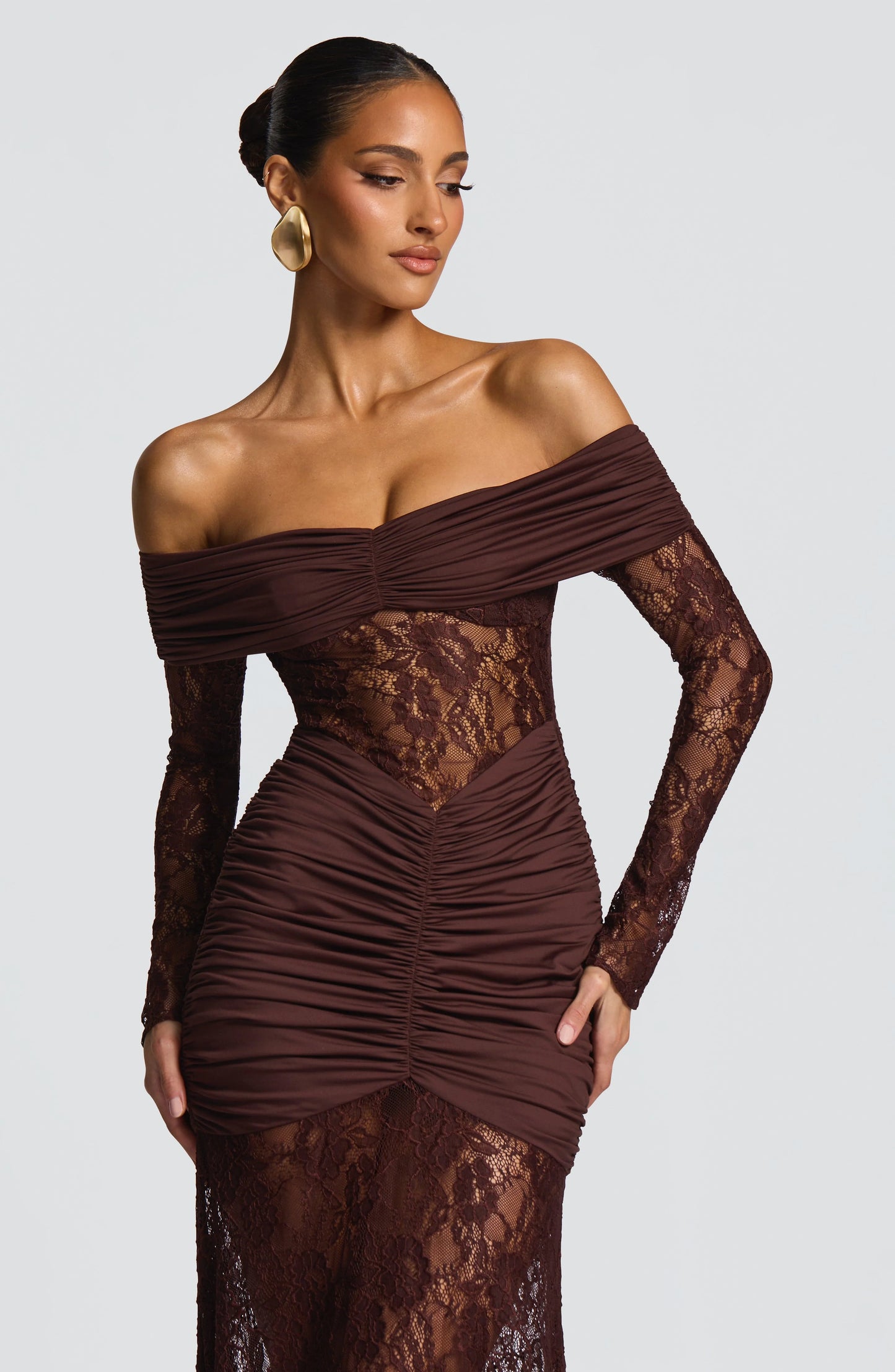 Vestido Dina Marrón