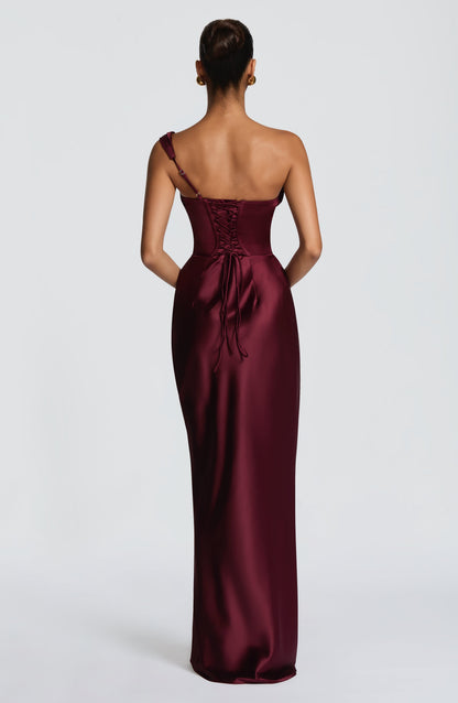 Vestido Thalassa Burdeos