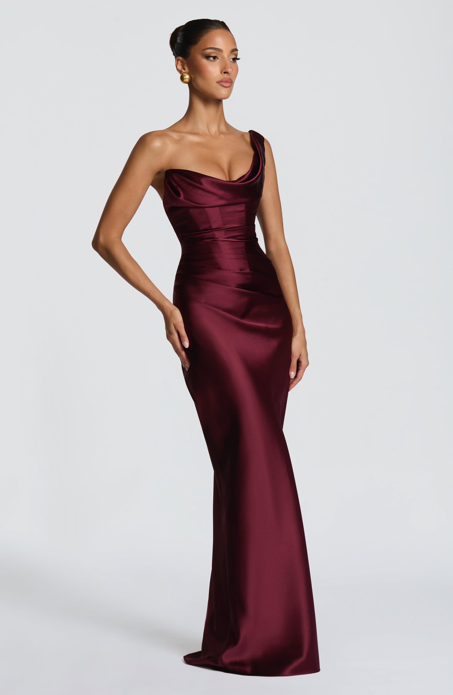 Vestido Thalassa Burdeos