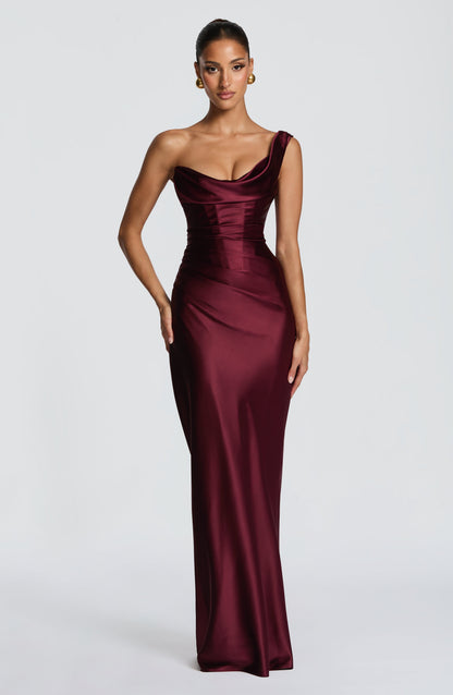 Vestido Thalassa Burdeos