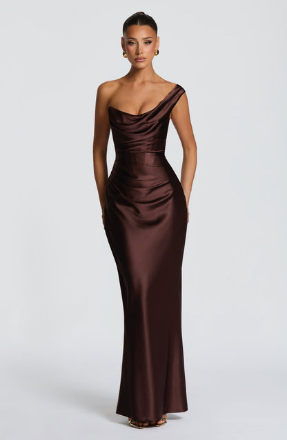 Vestido Thalassa Marrón