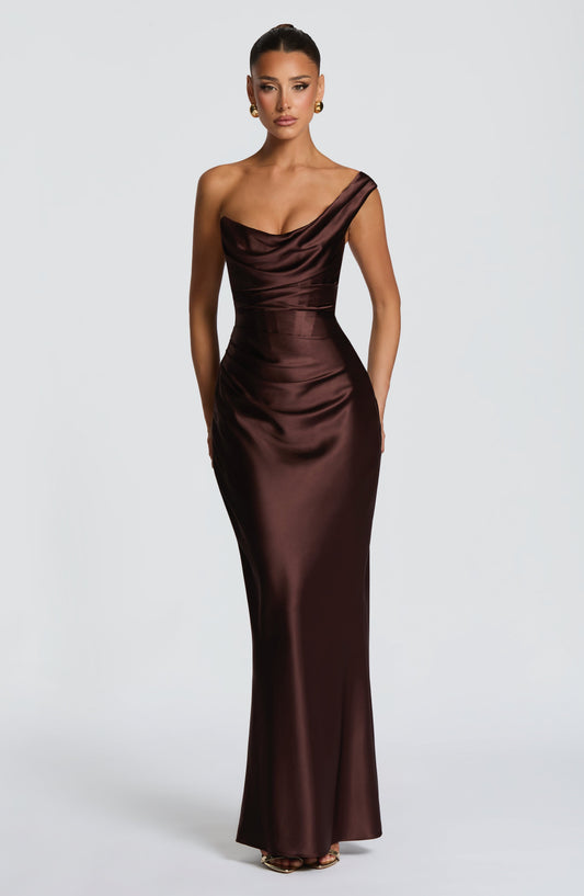 Vestido Thalassa Marrón